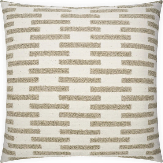 001 SI-2382126 | Primary Silo | Robie Pillow by DV Kap Home in ivory, taupe. Made from 63.92% polyester, 27.85 rayon, 8.23% polyester in a unique style.