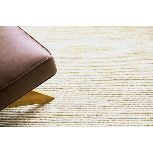 Kaza Rug - White, Ivory by Exquisite Rugs in white/ivory. Made from ivory in a unique style.