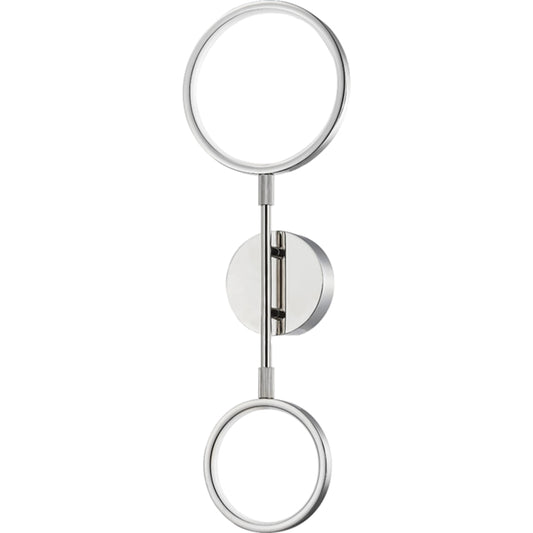 Saturn Wall Sconce by Hudson Valley. Made from brass in a modern style.