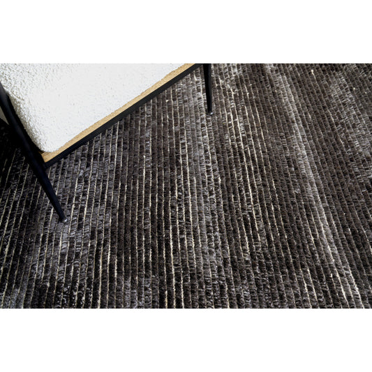 Kaza Rug - Charcoal, Brown by Exquisite Rugs in charcoal/brown. Made from unique in a unique style.