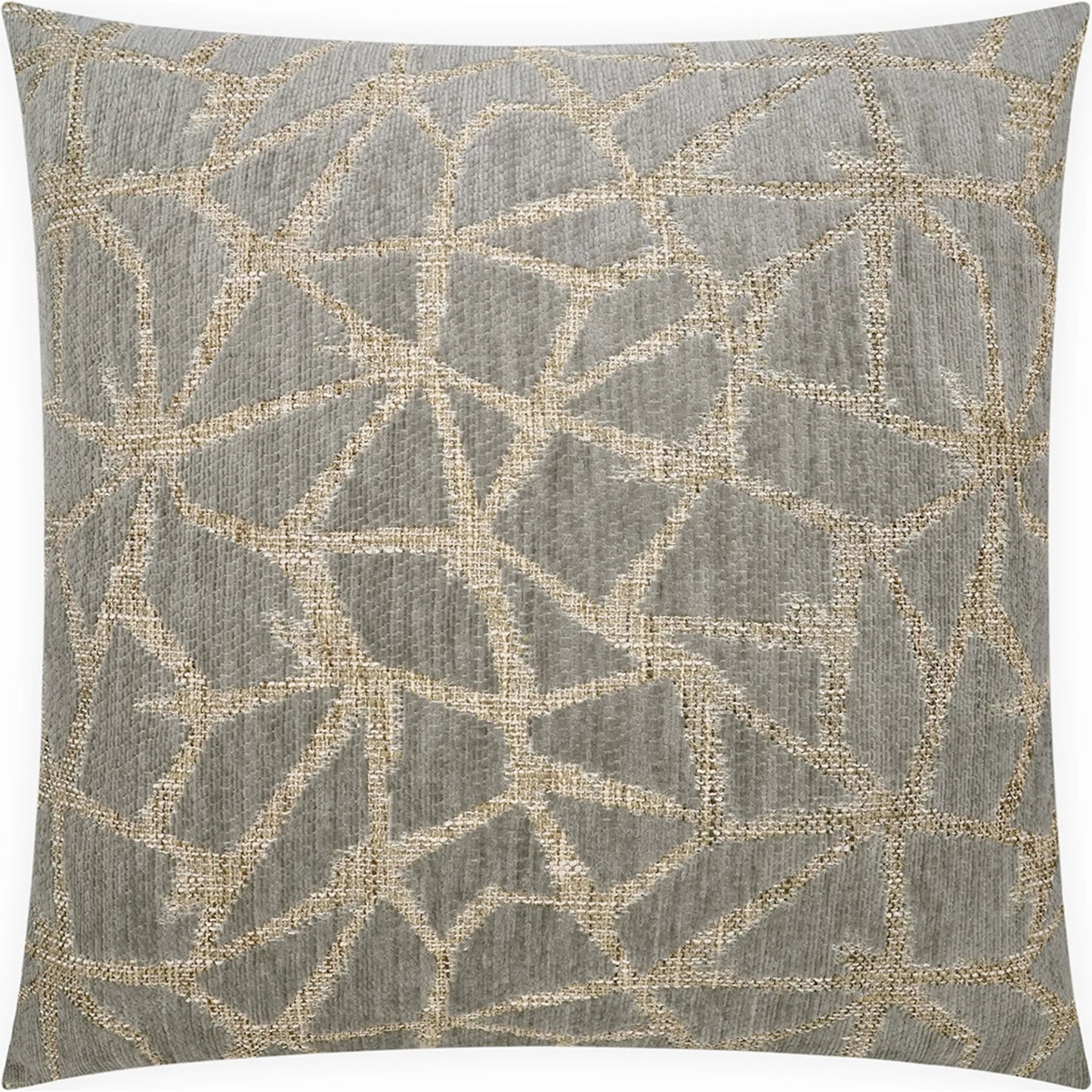 001 SI-2380891 | Primary Silo | Crackle Pillow by DV Kap Home. Made from 100% polyester in a transitional style.