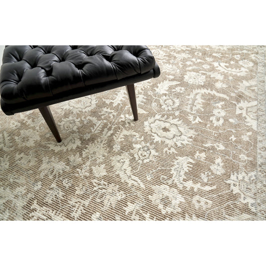 Tuscany 4106 Rug by Exquisite Rugs in brown. Made from wool, bamboo silk in a unique style.