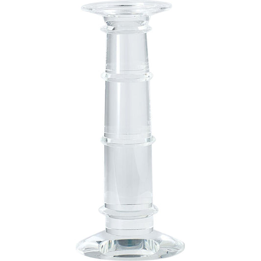 Ice Pillar Holder by Global Views. Made from crystal in a transitional style.