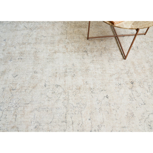 Tuscany Rug - Light Beige by Exquisite Rugs in light beige. Made from new zealand wool, bamboo silk in a unique style.