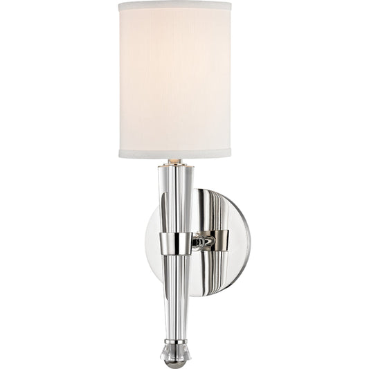 Volta Wall Sconce by Hudson Valley. Made from steel in a transitional style.