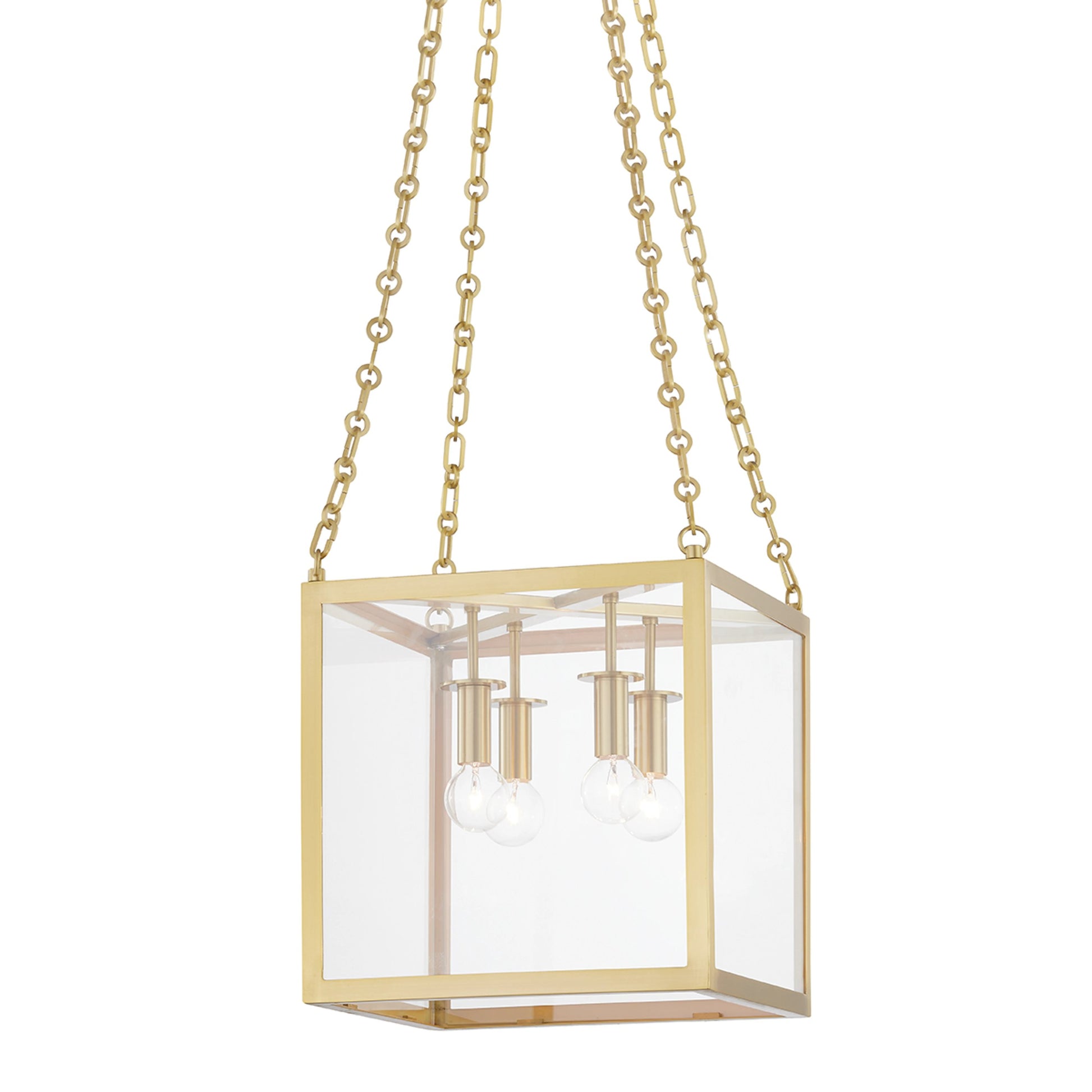 Catskill 4 Light Pendant by Hudson Valley. Made from steel in a modern style.