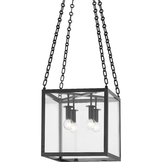 Catskill 4 Light Pendant by Hudson Valley. Made from steel in a modern style.