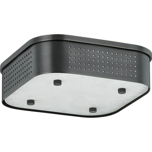 Madison Square Flush Mount by Hudson Valley. Made from steel in a unique style.