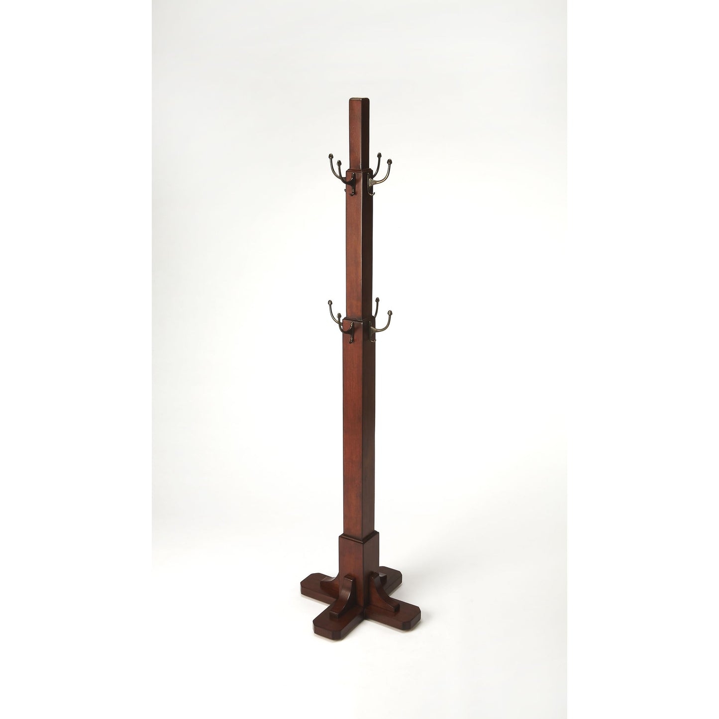 003 O-BUTLER-4114011 | Additional Silo | Webster Costumer by Butler Specialty Company. Made from rubberwood solids, antique brass hardware in a traditional style.