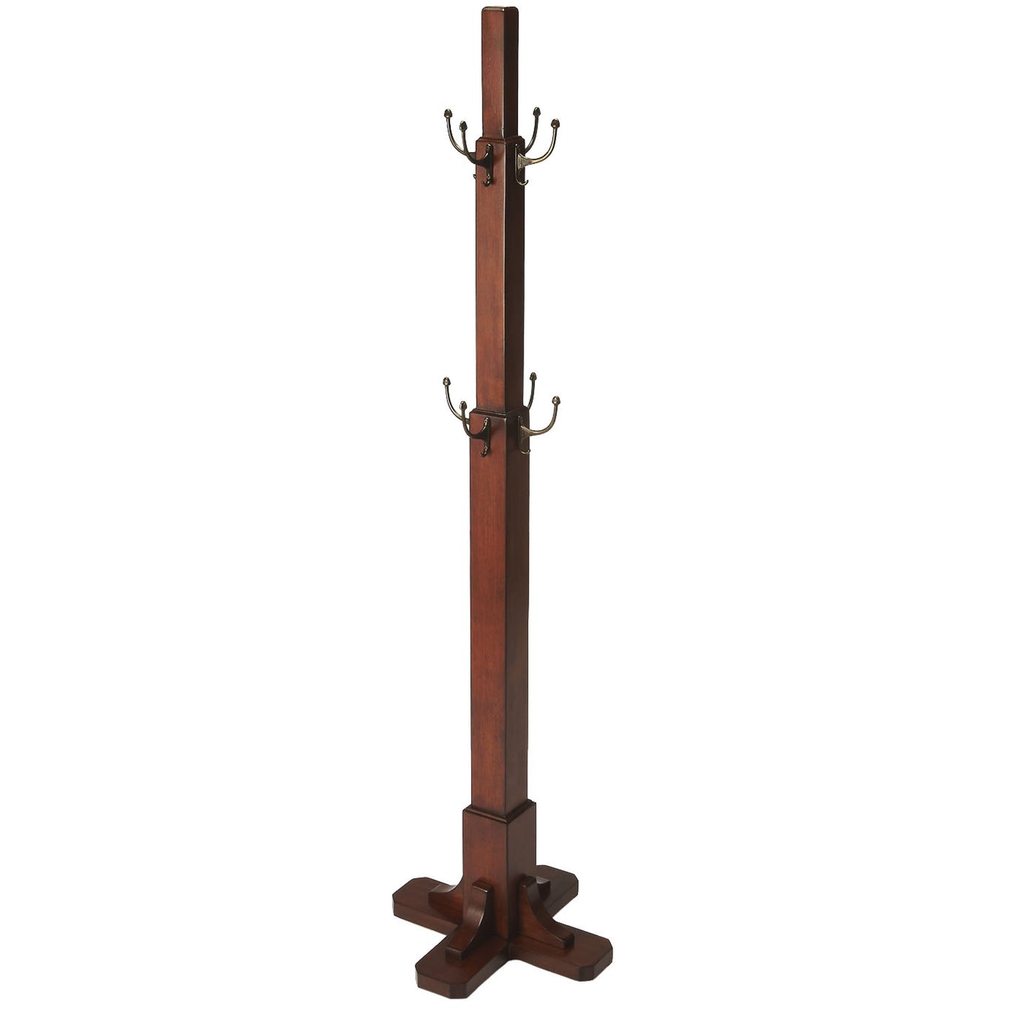 001 O-BUTLER-4114011 | Additional Silo | Webster Costumer by Butler Specialty Company. Made from rubberwood solids, antique brass hardware in a traditional style.