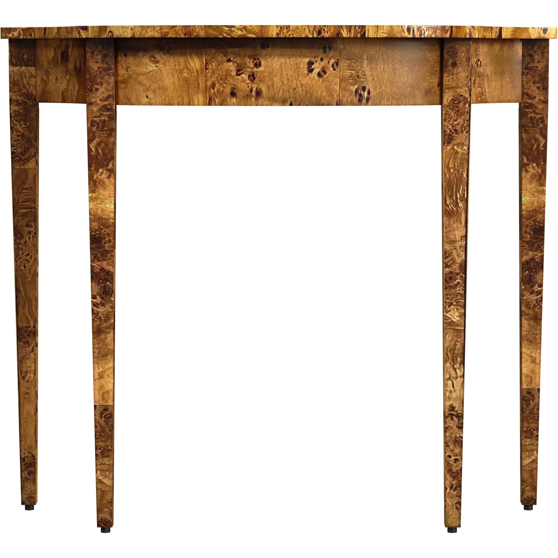 Chester 36" Burl Console Table by Butler Specialty Company. Made from rubberwood solids, mdf, burl wood veneer from cherry, maple in a transitional style.