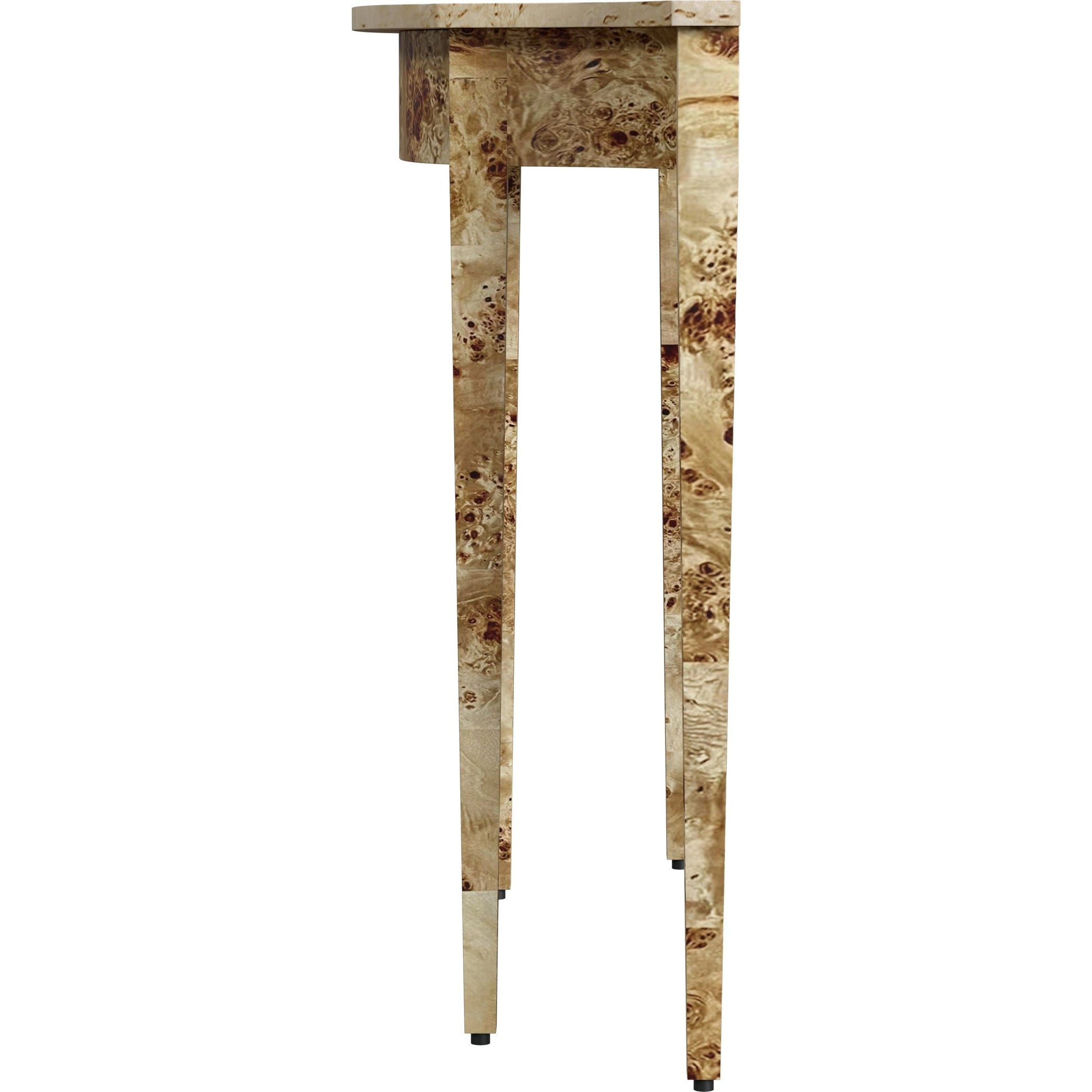 Chester 36" Burl Console Table by Butler Specialty Company. Made from rubberwood solids, mdf, burl wood veneer from cherry, maple in a transitional style.