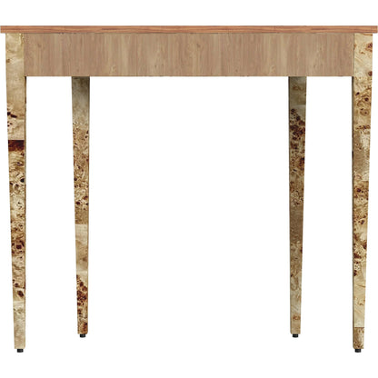 Chester 36" Burl Console Table by Butler Specialty Company. Made from rubberwood solids, mdf, burl wood veneer from cherry, maple in a transitional style.