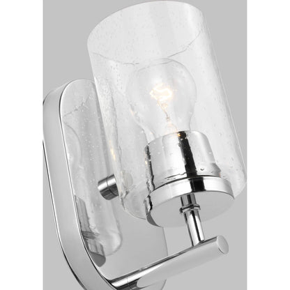 Oslo One Light Wall / Bath Sconce by Visual Comfort & Co.. Made from steel in a transitional style.