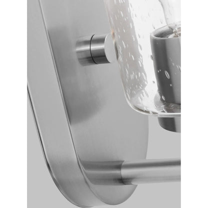 Oslo One Light Wall / Bath Sconce by Visual Comfort & Co.. Made from steel in a transitional style.