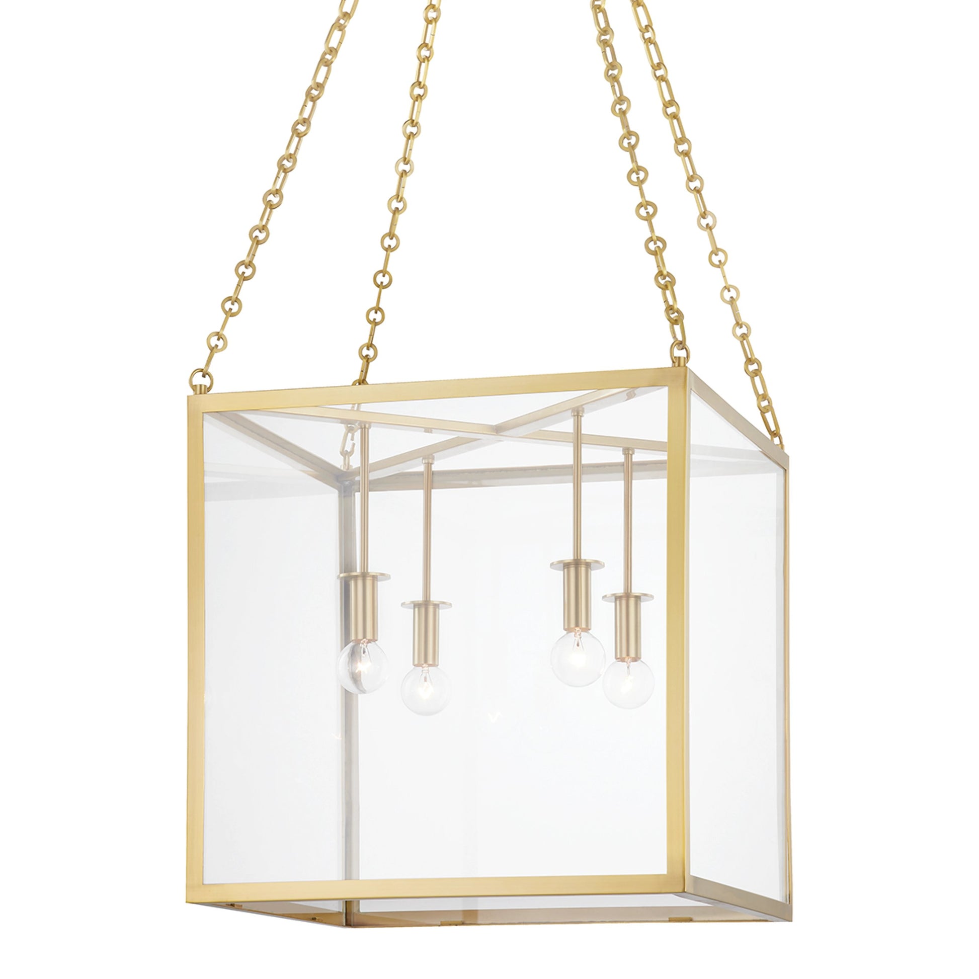 Catskill 4 Light Pendant by Hudson Valley. Made from steel in a modern style.