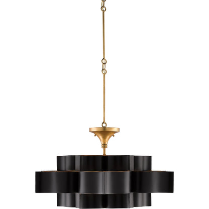 Grand Lotus Chandelier by Currey and Company. Made from unique in a modern style.