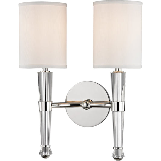 Volta Wall Sconce by Hudson Valley. Made from steel in a transitional style.
