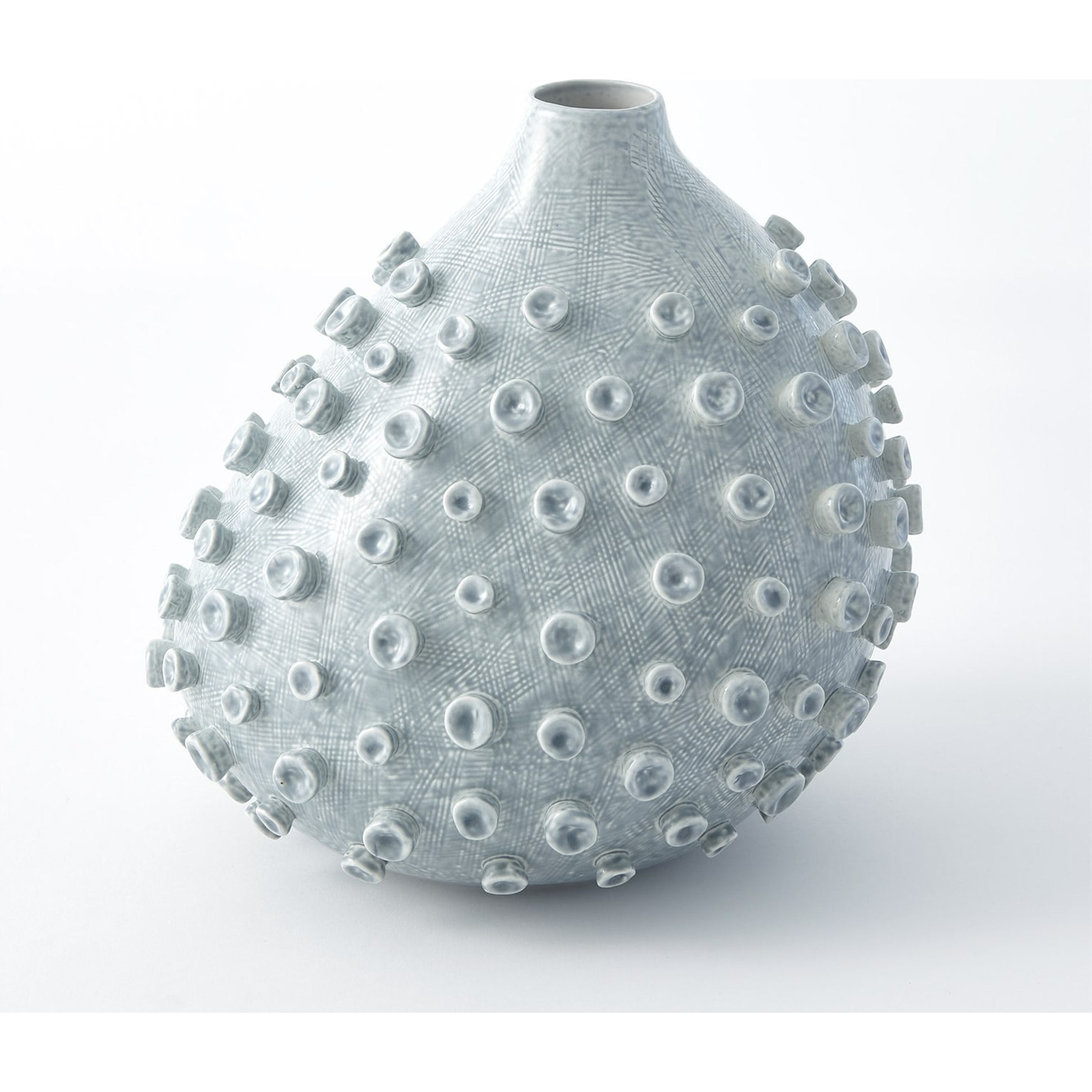 Flat Sea Sage Coral Small Vase - Thumbnail 4