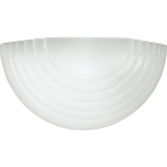 Stepped Glass One Light Wall / Bath Sconce by Visual Comfort & Co. in white. Made from steel in a unique style.