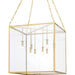 Catskill 4 Light Pendant by Hudson Valley. Made from steel in a modern style.