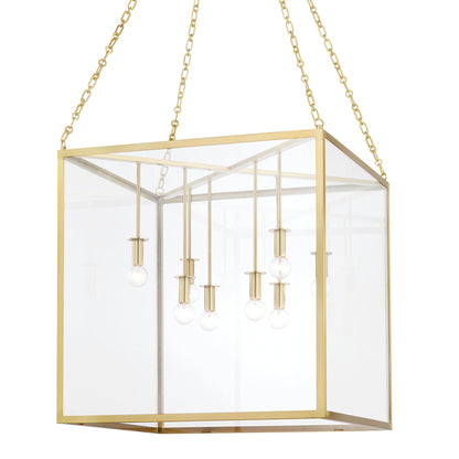 Catskill 4 Light Pendant by Hudson Valley. Made from steel in a modern style.