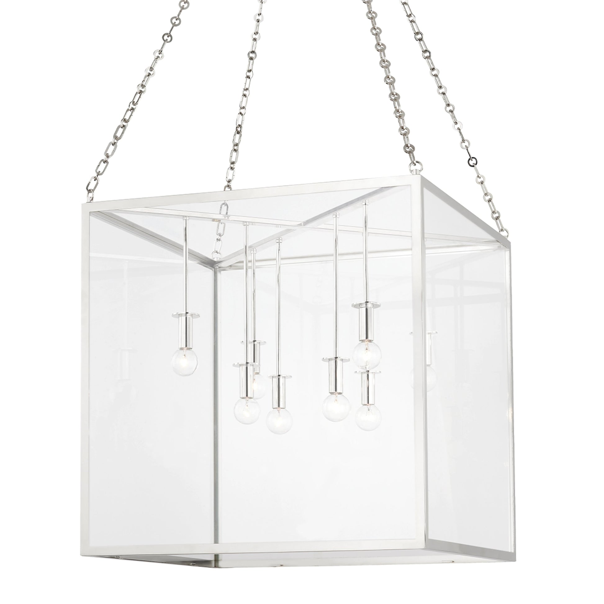 Catskill 4 Light Pendant by Hudson Valley. Made from steel in a modern style.
