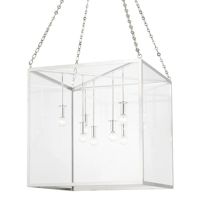 Catskill 4 Light Pendant by Hudson Valley. Made from steel in a modern style.