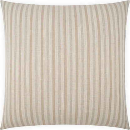 Harrison Pillow by DV Kap Home in ivory. Made from 43% viscose, 36% polyester, 21% linen in a transitional style.