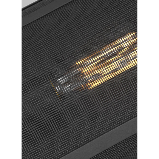Gereon One Light Wall / Bath Sconce by Visual Comfort & Co. in black. Made from steel in a unique style.