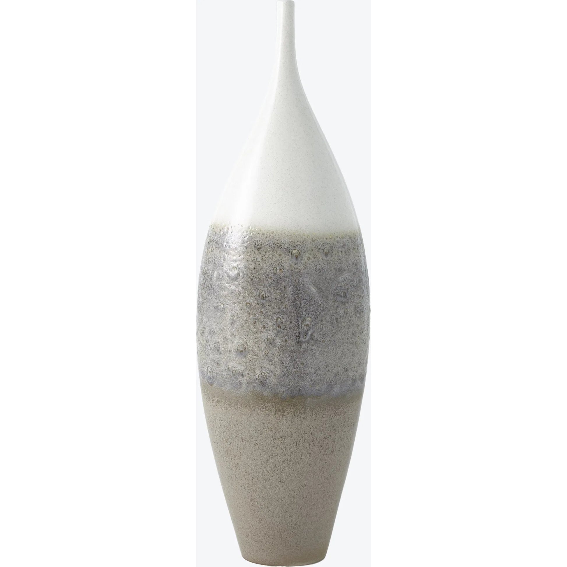 Cream Rises Vase by Global Views. Made from ceramic in a eclectic & global style.
