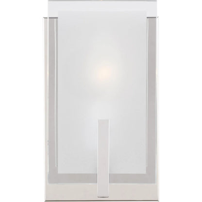 Syll One Light Wall / Bath Sconce by Visual Comfort & Co.. Made from steel in a unique style.