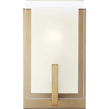 Syll One Light Wall / Bath Sconce by Visual Comfort & Co.. Made from steel in a unique style.