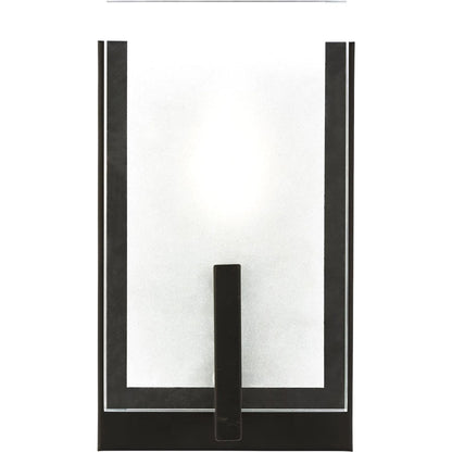 Syll One Light Wall / Bath Sconce by Visual Comfort & Co.. Made from steel in a unique style.