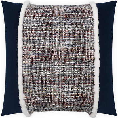 Underwood Center Pillow by DV Kap Home. Made from 36% organic cotton, 32% recycled polyester, 26% acrylic, 10% polyester in a transitional style.