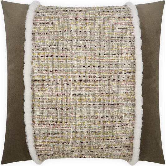 Underwood Center Pillow by DV Kap Home. Made from 36% organic cotton, 32% recycled polyester, 26% acrylic, 10% polyester in a unique style.