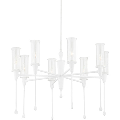 Chisel Chandelier by Hudson Valley. Made from steel in a modern style.