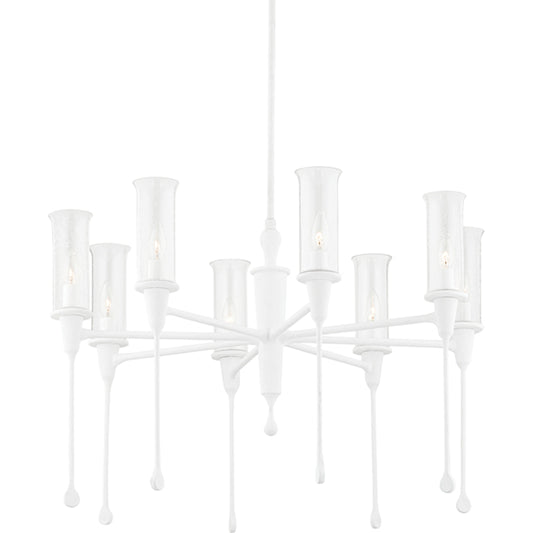Chisel Chandelier by Hudson Valley. Made from steel in a modern style.