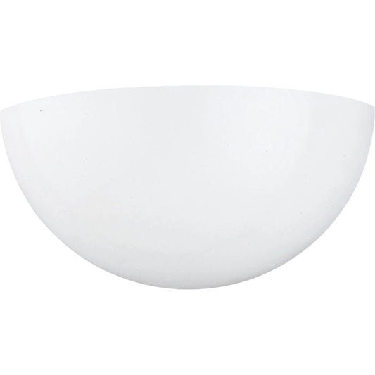 Edla One Light Wall / Bath Sconce by Visual Comfort & Co. in white. Made from steel in a unique style.