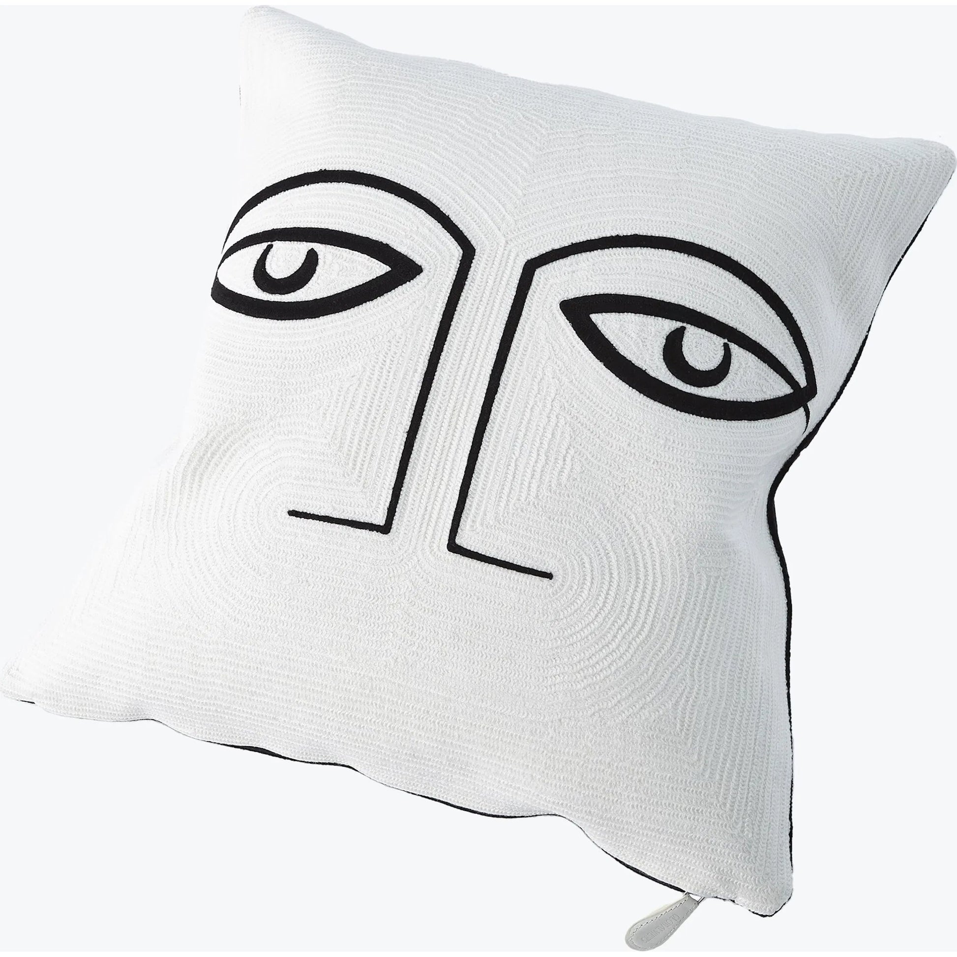 Two Eye Pillow by Global Views in natural. Made from shell 100% cotton, lining 100% cotton in a modern style.