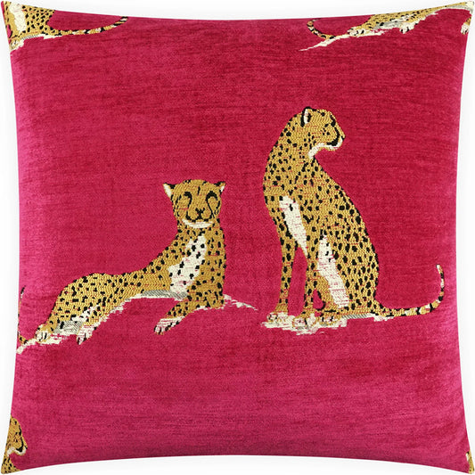 Big Iris Pillow by DV Kap Home. Made from 76% viscose, 16% polyester, 8% cotton in a unique style.