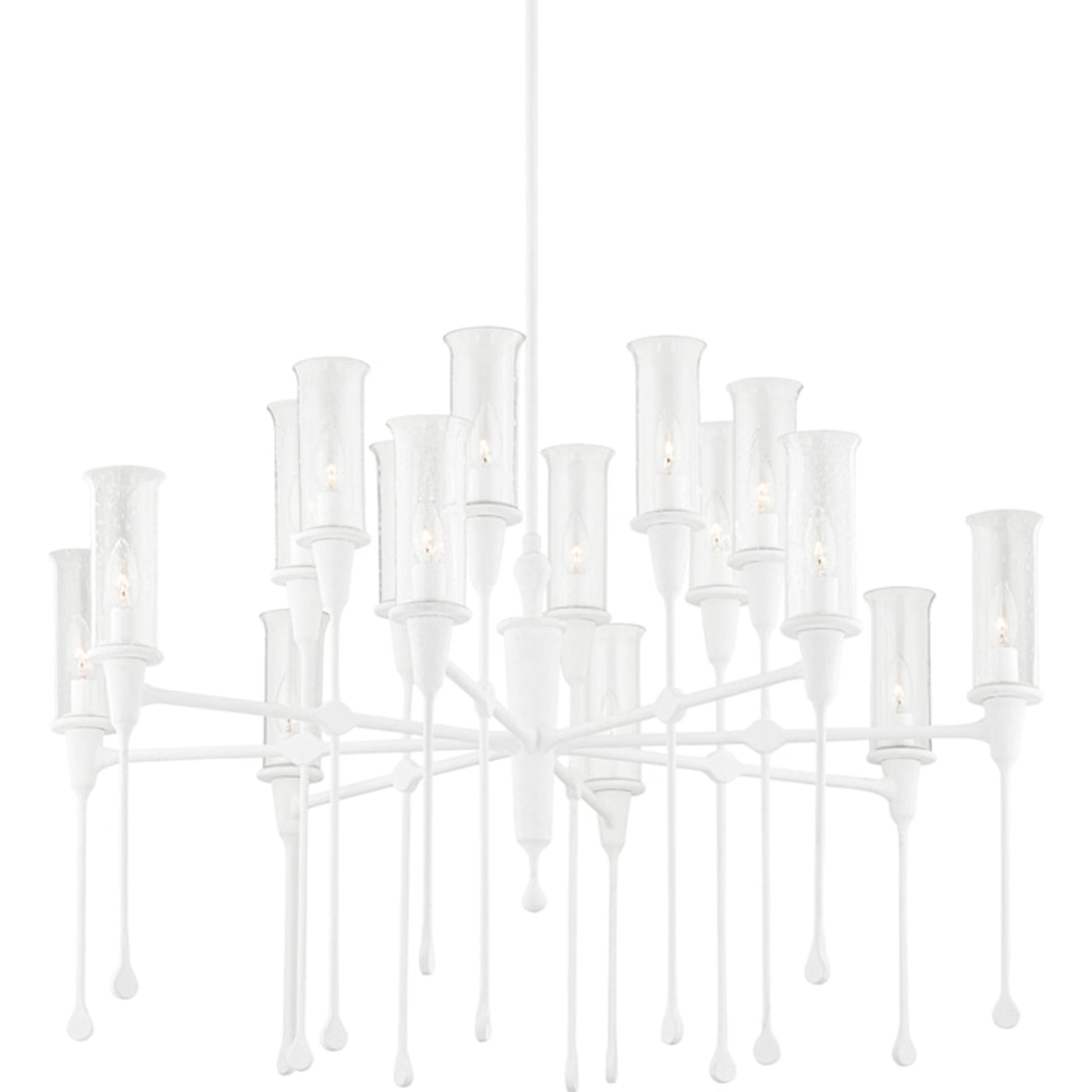 Chisel Chandelier by Hudson Valley. Made from steel in a modern style.
