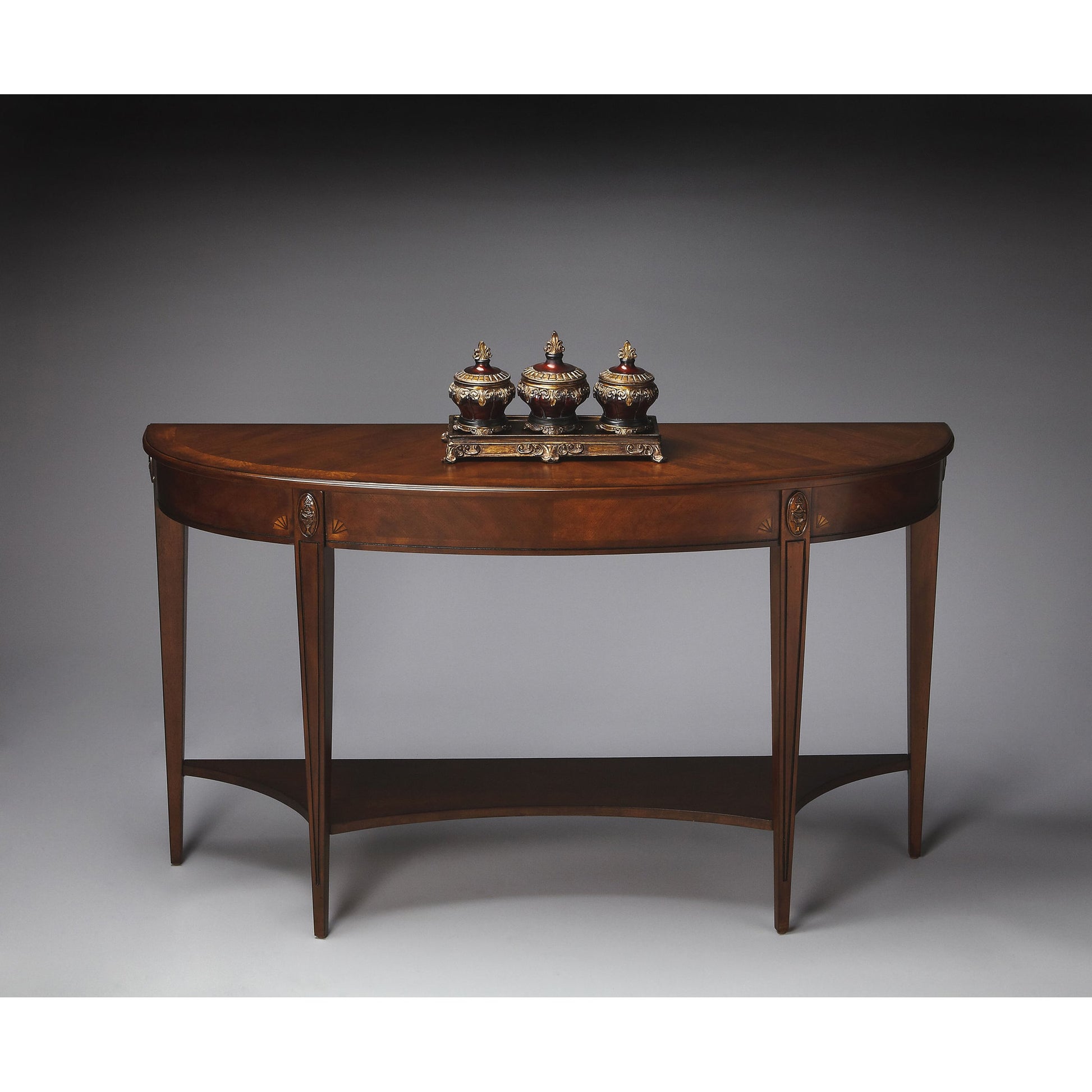 Astor Demilune Console Table by Butler Specialty Company. Made from unique in a traditional style.