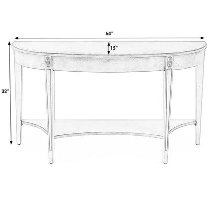 Astor Demilune Console Table by Butler Specialty Company. Made from unique in a traditional style.