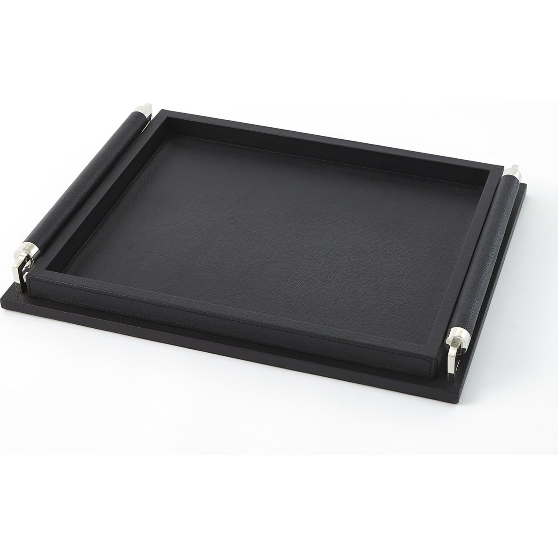 Wrapped Handle Tray by Global Views. Made from unique in a rustic style.