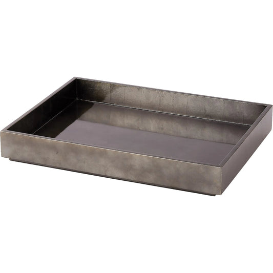 Leaf Rectangle Tray by Global Views. Made from unique in a transitional style.
