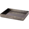 Gunmetal Silver Leaf / Small