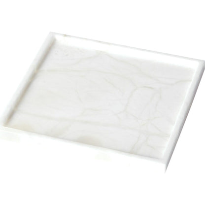 Alabaster Square Plateau by Global Views. Made from alabaster in a modern style.