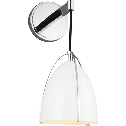 Norman One Light Wall / Bath Sconce by Visual Comfort & Co.. Made from steel in a unique style.