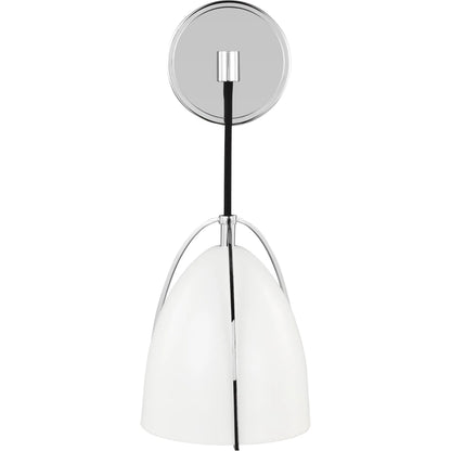 Norman One Light Wall / Bath Sconce by Visual Comfort & Co.. Made from steel in a unique style.